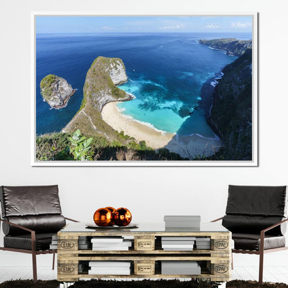 Kelingking Beach Canvas Wall Art