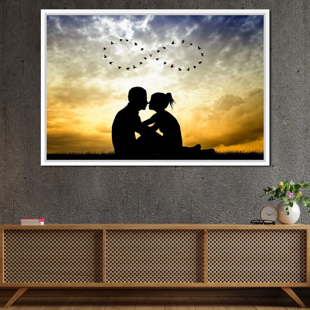 Love to Infinity Canvas Wall Art