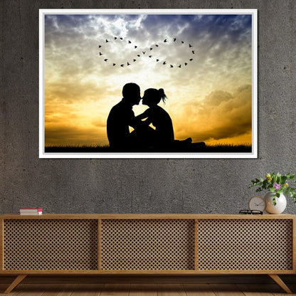 Love to Infinity Canvas Wall Art