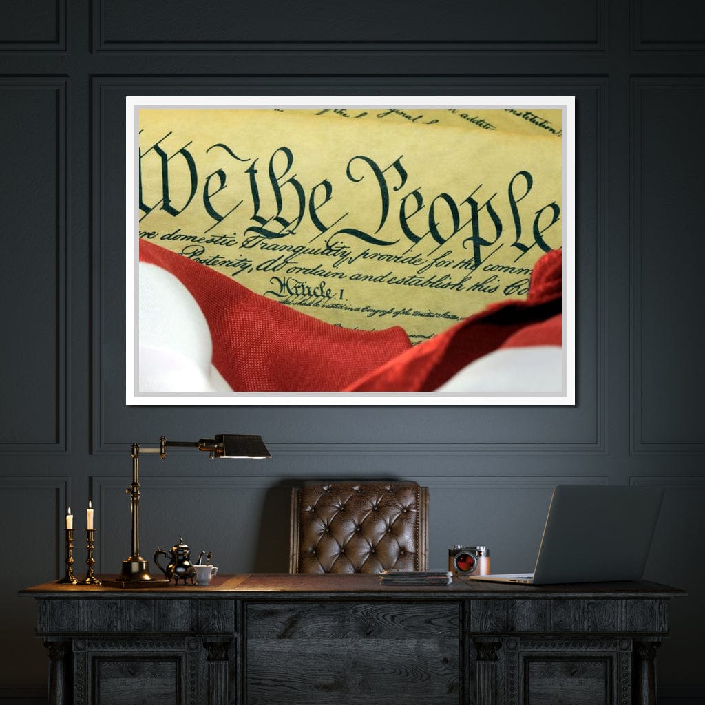 The Constitution Canvas Wall Art