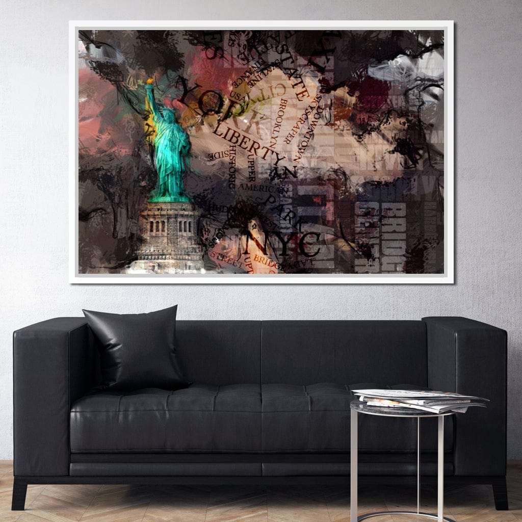 The Statue of Liberty Canvas Wall Art