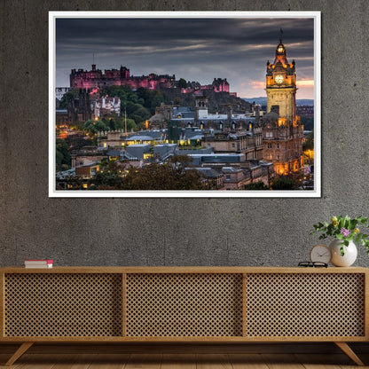 Edinburgh Castle Canvas Wall Art