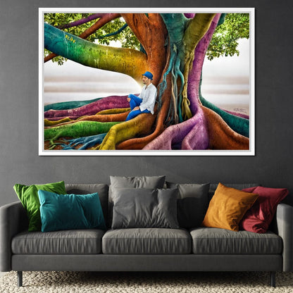 Just Dreaming Canvas Wall Art