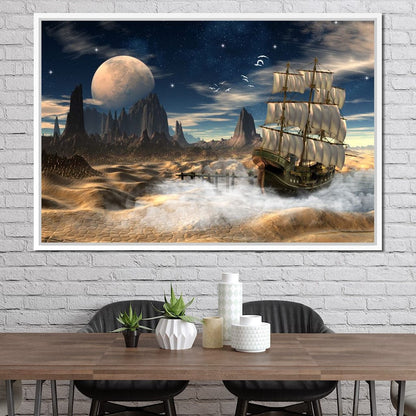 Fantasy Sea Canvas Wall Art
