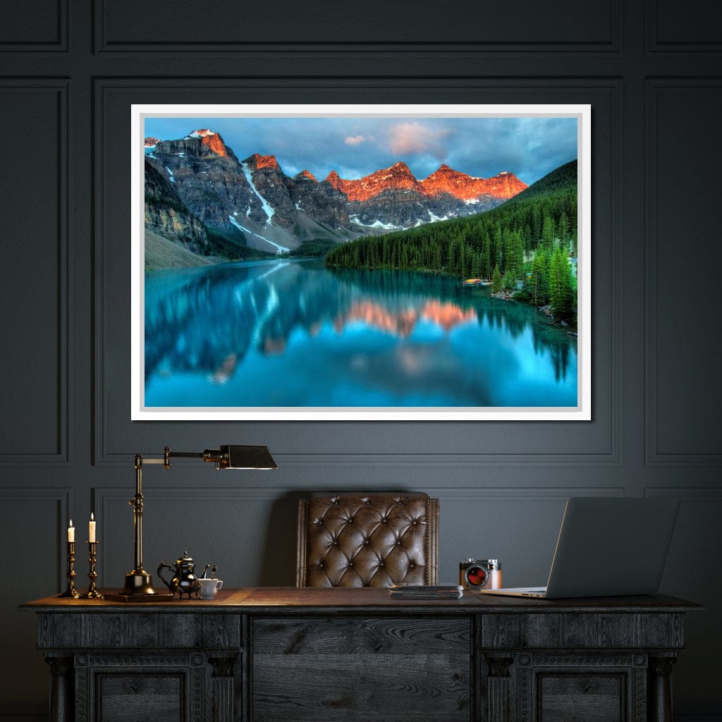 Moraine Lake Canvas Wall Art