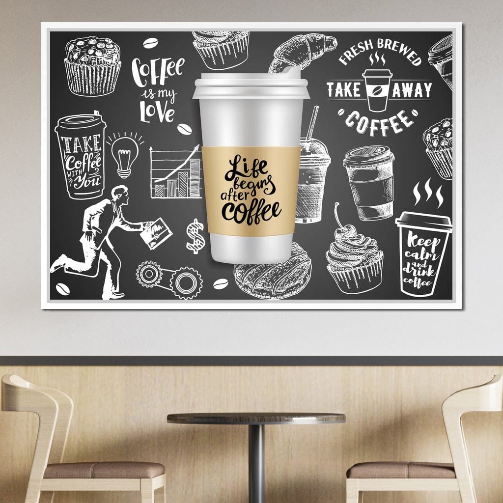 Essential Coffee Canvas Wall Art