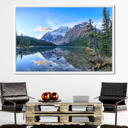 Edith Lake Canvas Wall Art