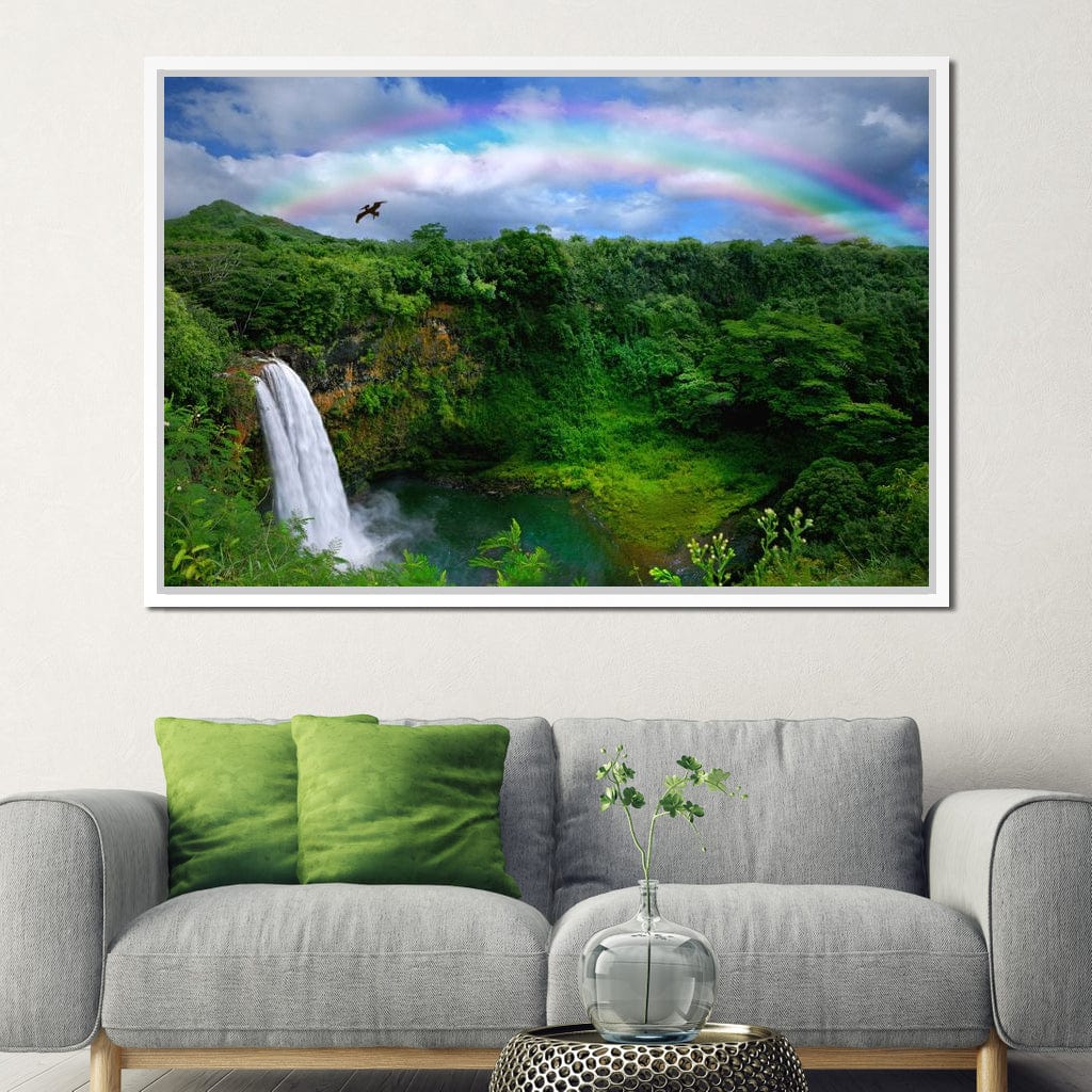 Hawaiian Jungle Canvas Wall Art