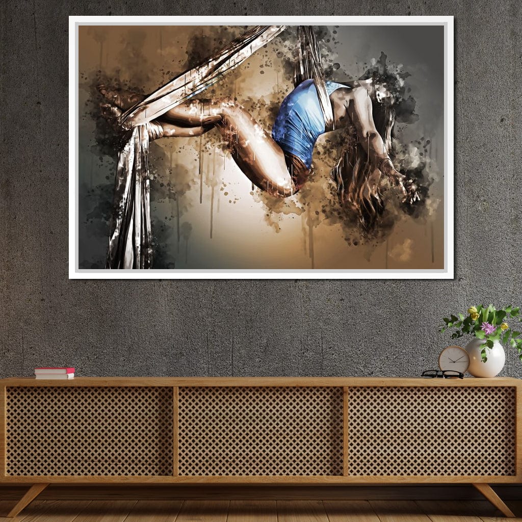 Acrobat Elegance Canvas Wall Art