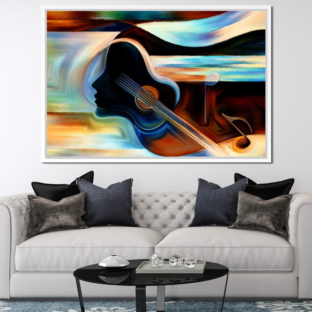 Musical Mind Canvas Wall Art