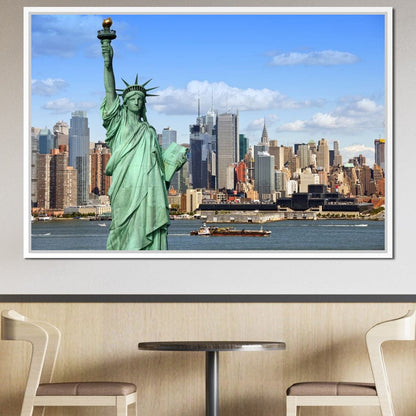 The New York City Skyline Canvas Wall Art