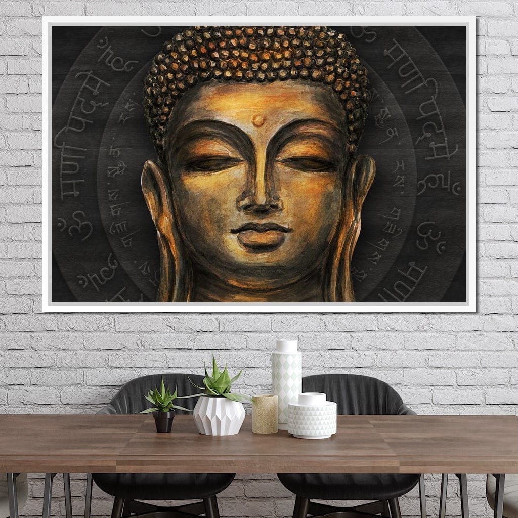 Traditional Buddha Canvas Wall Art