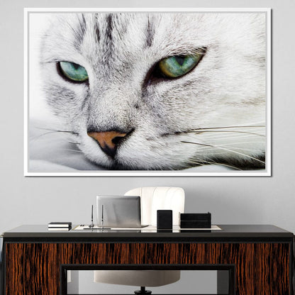 Cat Relaxing Canvas Wall Art
