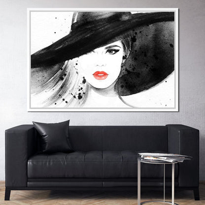 Fashion Icon Canvas Wall Art