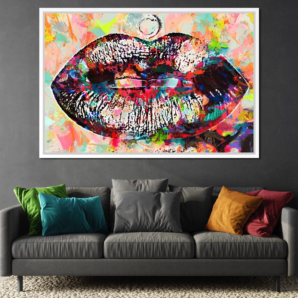 Kiss Pop Art 2 - Mateo Canvas Wall Art