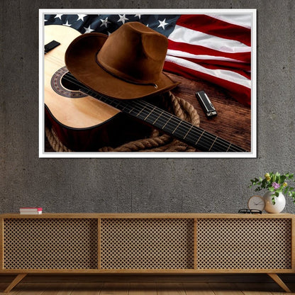 Country Music Canvas Wall Art