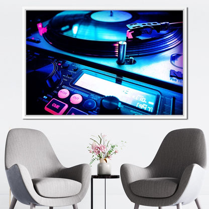 Long Live Vinyl Canvas Wall Art