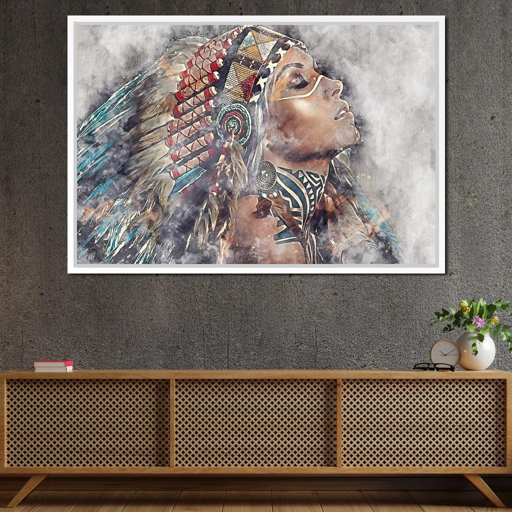 Squaw - Mateo Canvas Wall Art