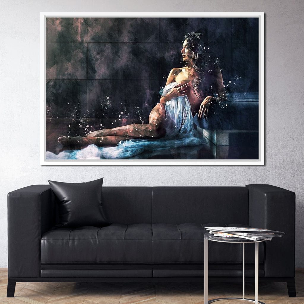 Beautiful Woman - Mateo Canvas Wall Art