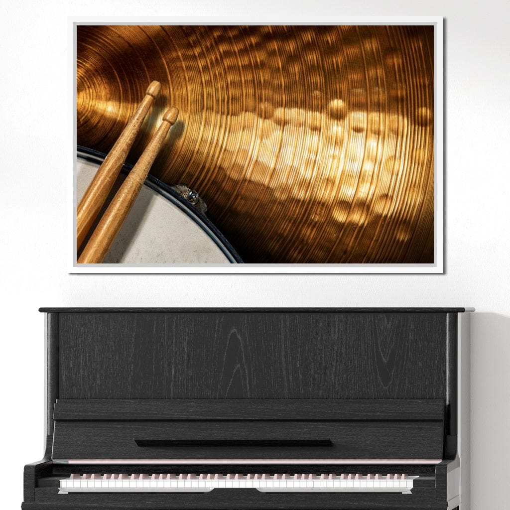 Percussionist Canvas Wall Art