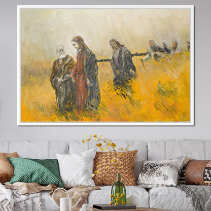 Religious Scene Canvas Wall Art