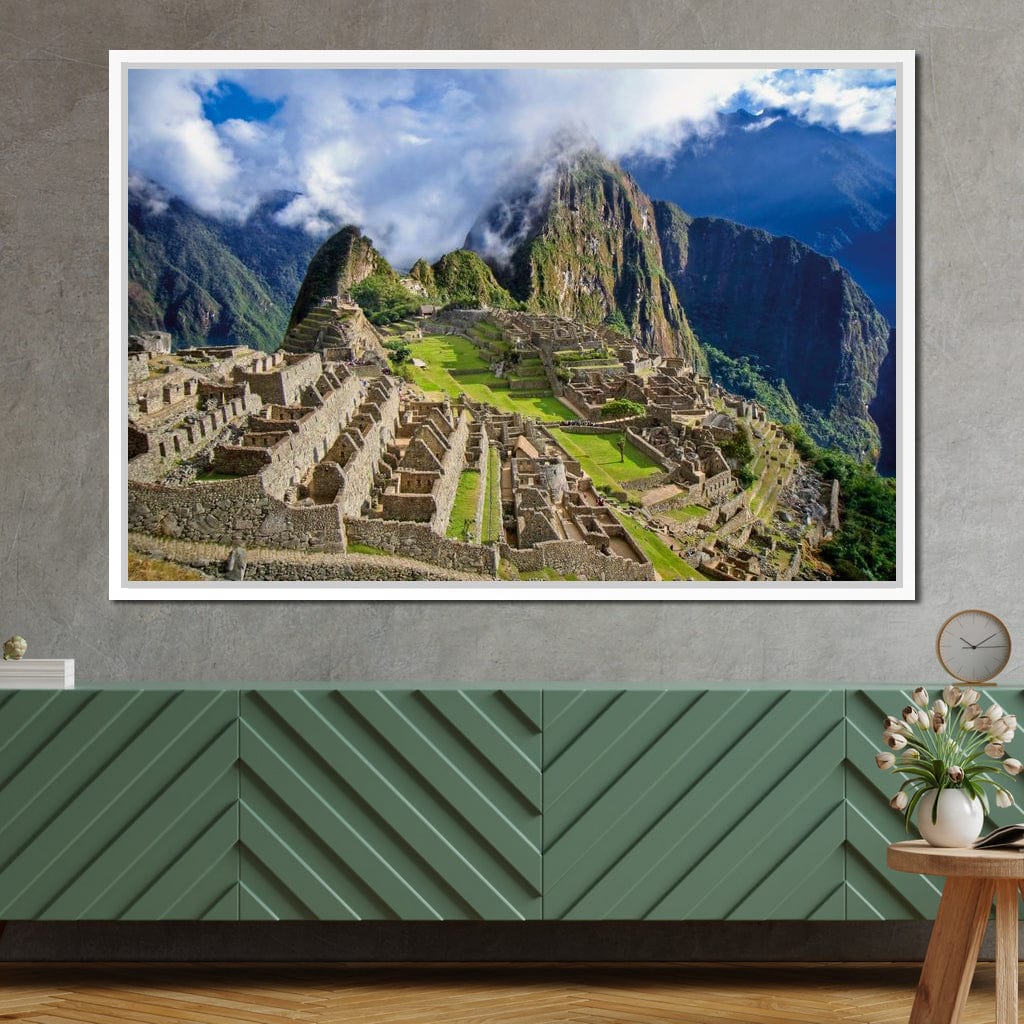 Machu Picchu Canvas Wall Art