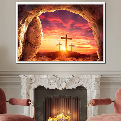 Ressurection Canvas Wall Art
