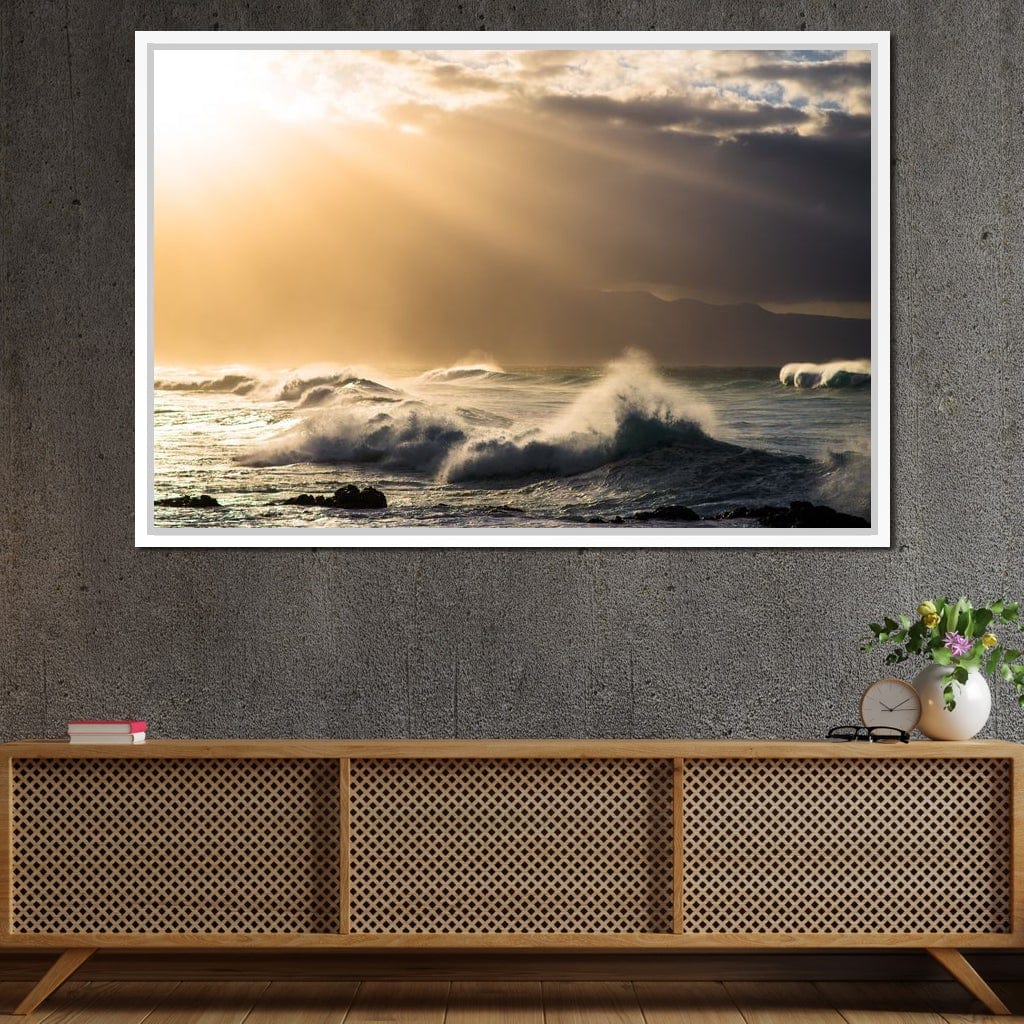 Light in Darkness Canvas Wall Art
