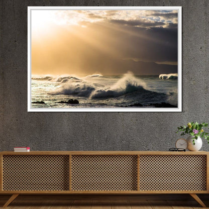 Light in Darkness Canvas Wall Art