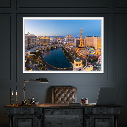 Las Vegas Skyline Canvas Wall Art