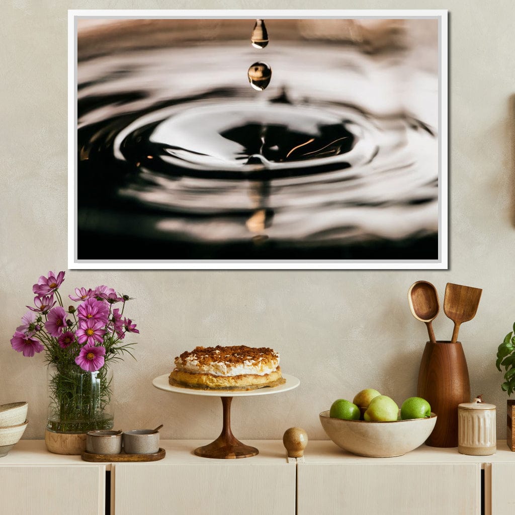 Drop Canvas Wall Art