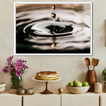 Drop Canvas Wall Art