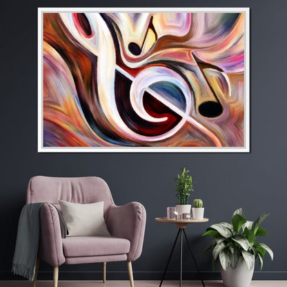 High Note Canvas Wall Art