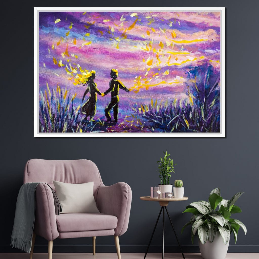 Love Fairy Tale Canvas Wall Art