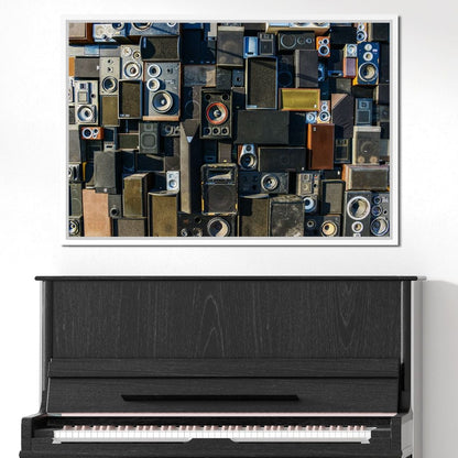 Speakers Wall Canvas Wall Art
