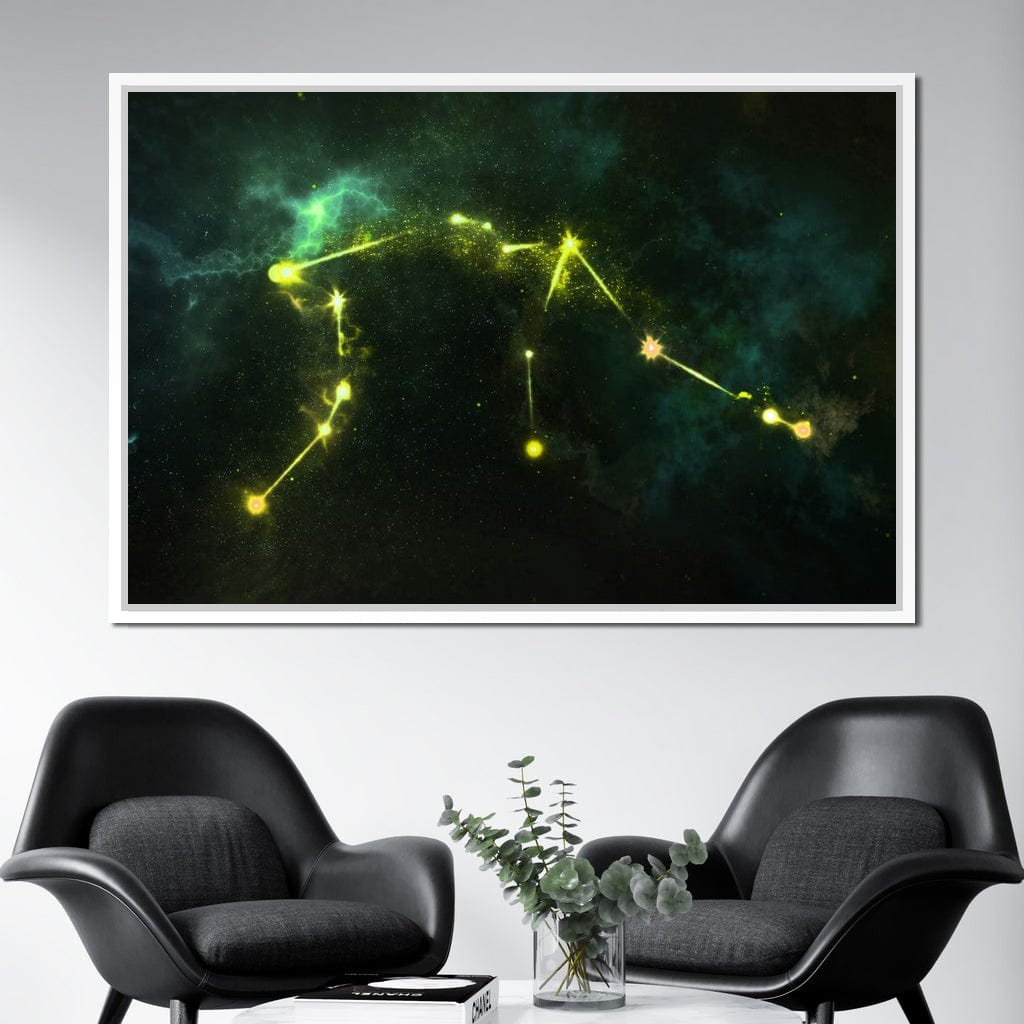 Aquarius Canvas Wall Art