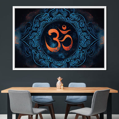 Om Mantra Canvas Wall Art