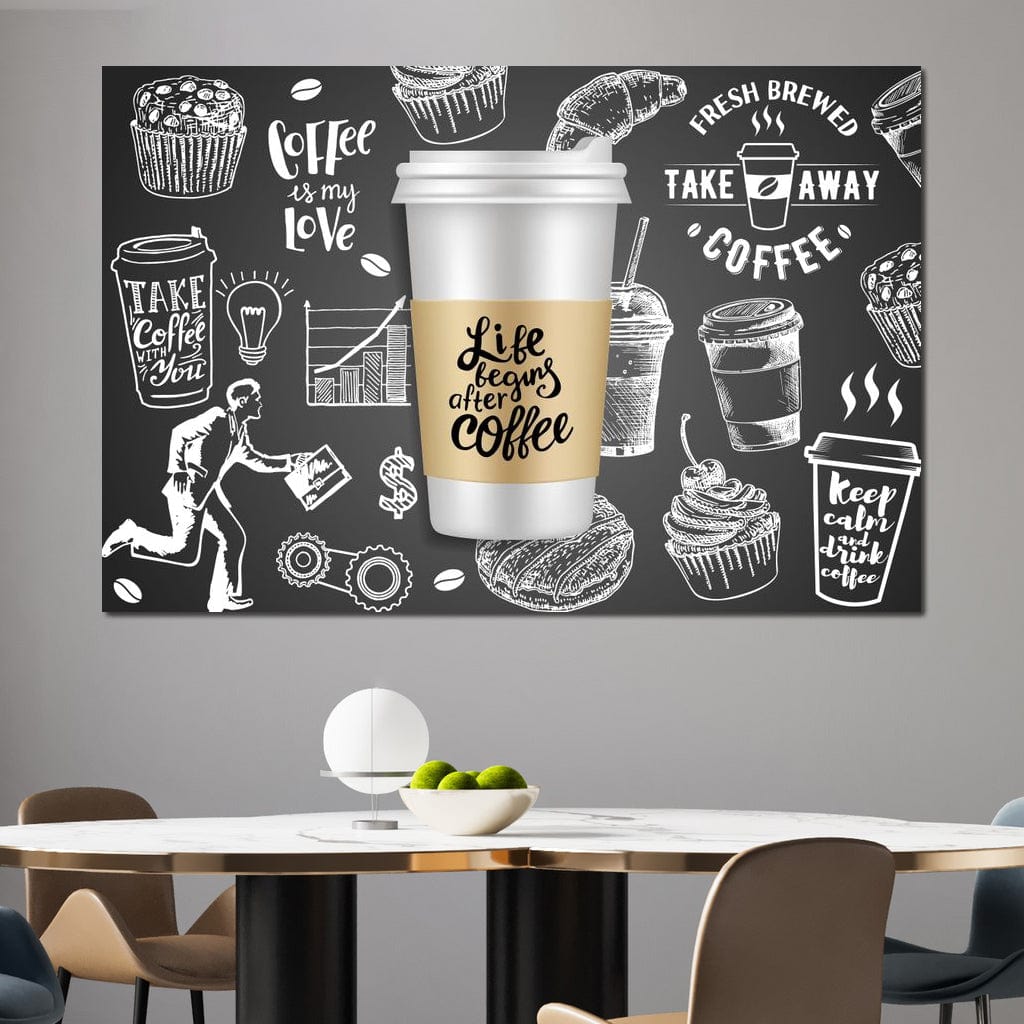 Essential Coffee Canvas Wall Art