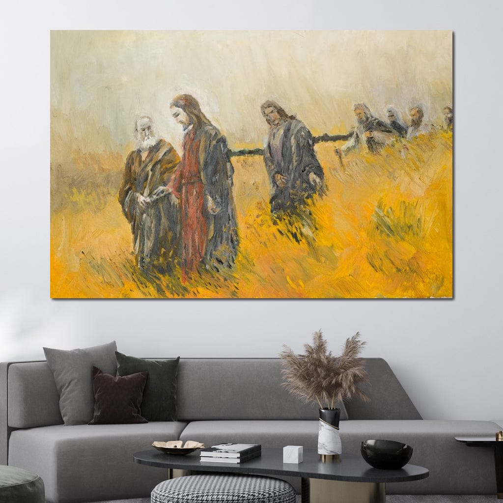 Religious Scene Canvas Wall Art