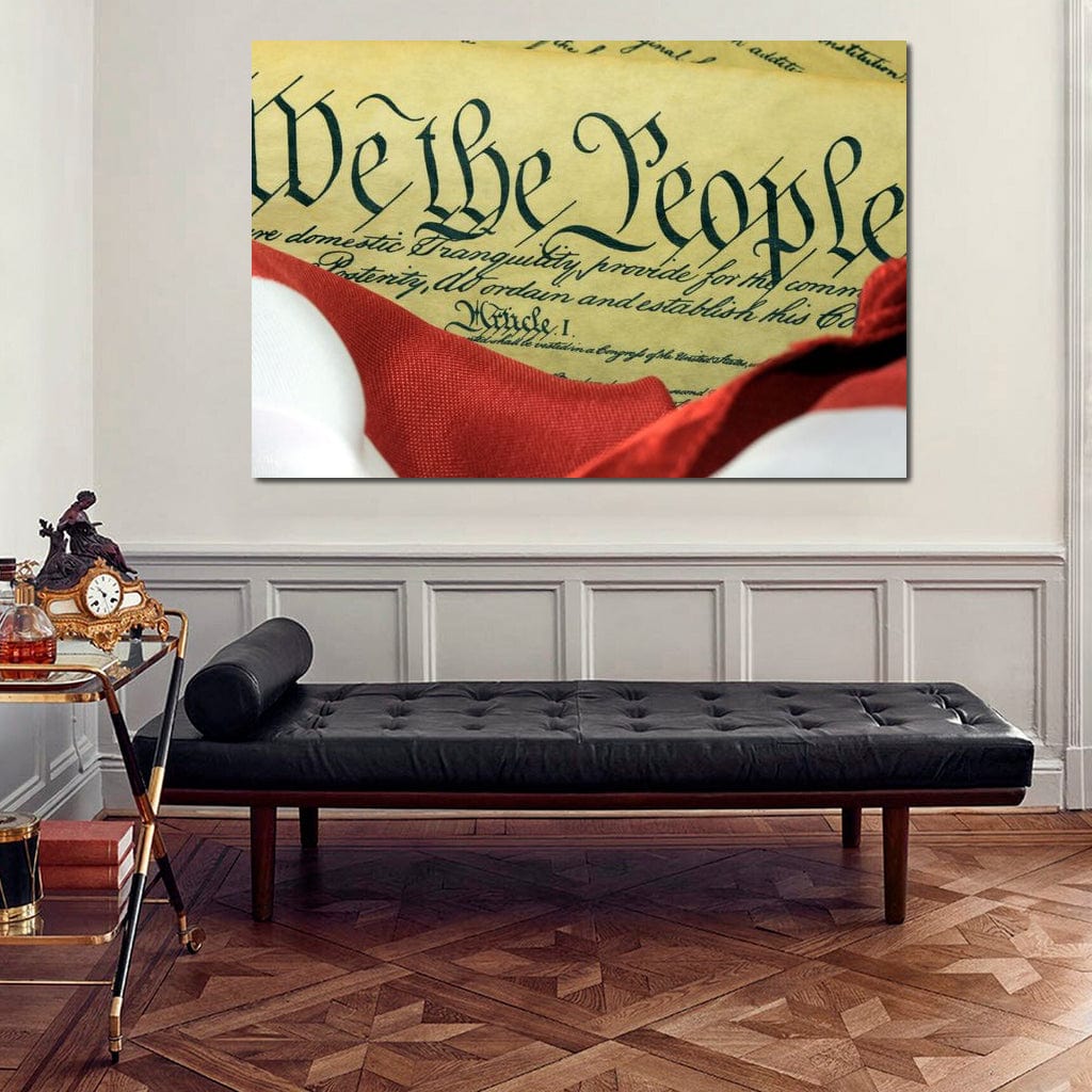 The Constitution Canvas Wall Art