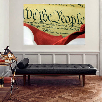 The Constitution Canvas Wall Art
