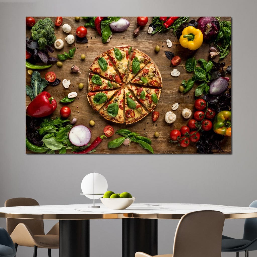 Pizza Night Canvas Wall Art