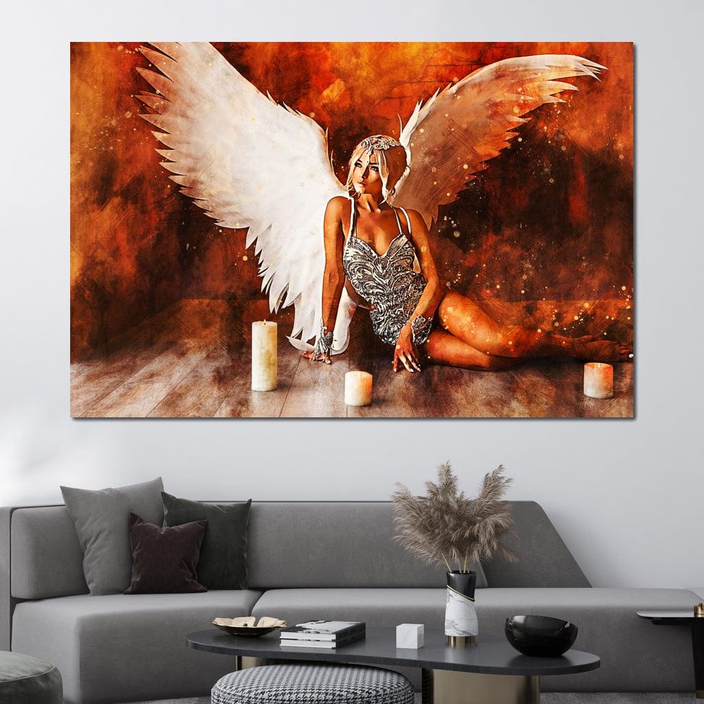 Angel Wings - Mateo Canvas Wall Art