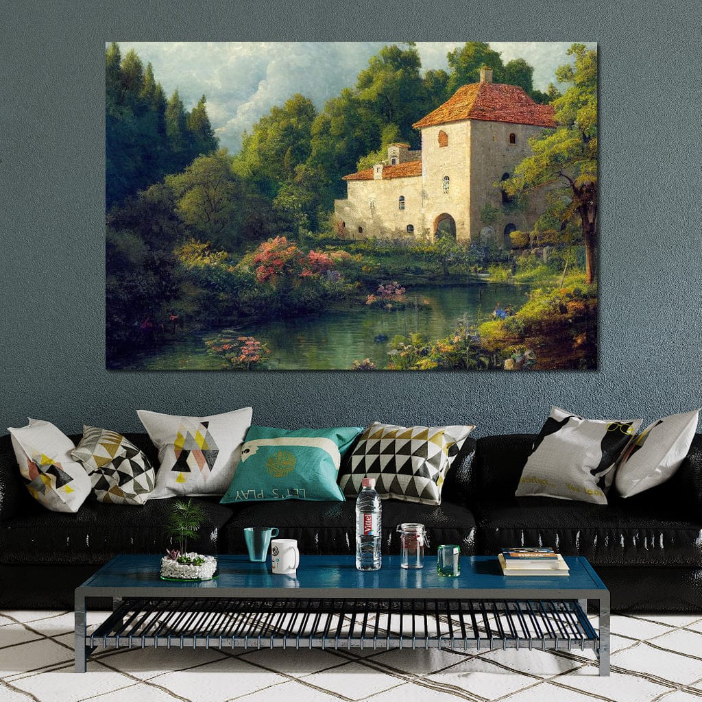 The Gardens Of Ninfa Canvas Wall Art