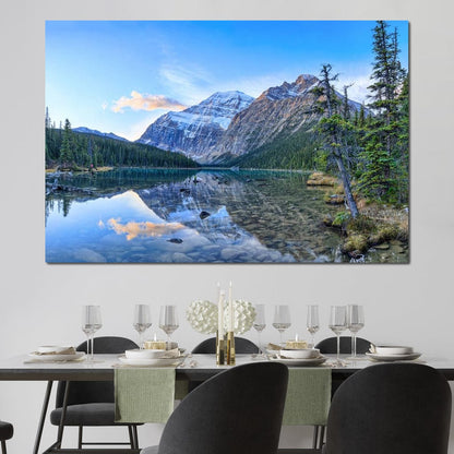 Edith Lake Canvas Wall Art