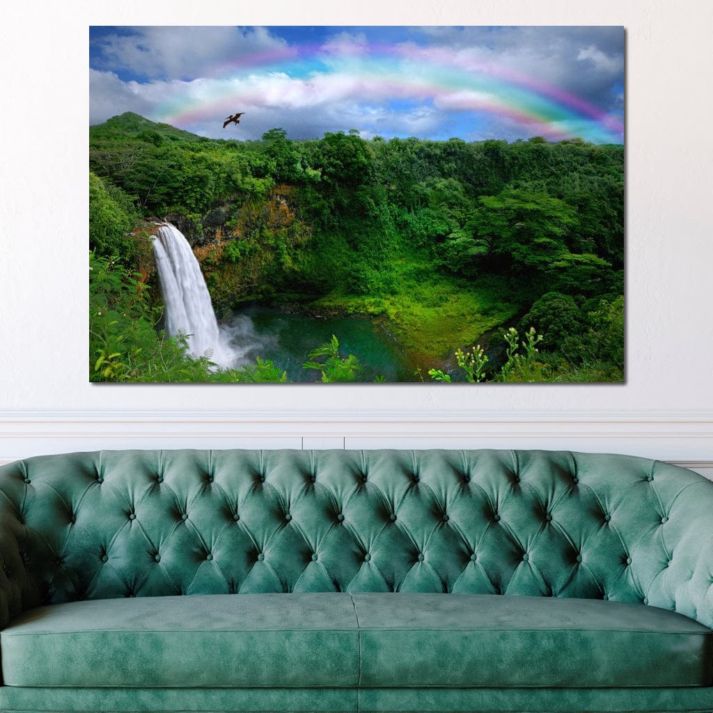 Hawaiian Jungle Canvas Wall Art