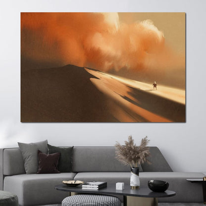 Sandstorm Canvas Wall Art