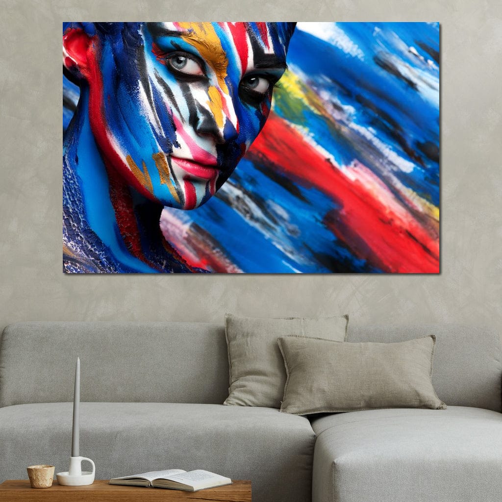 Body Art Canvas Wall Art