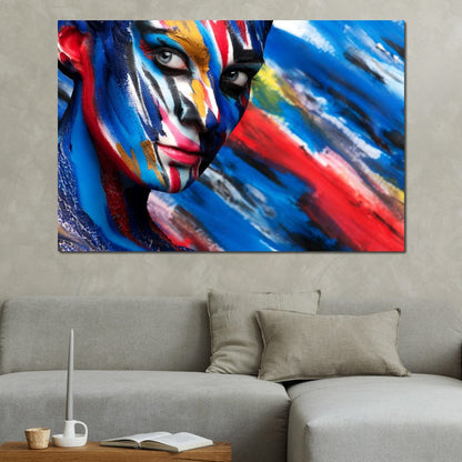Body Art Canvas Wall Art