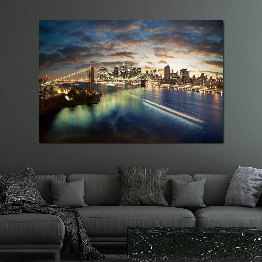 Amazing New York Cityscape Canvas Wall Art